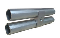 Scaffali di tubo modulari di alluminio leggeri dei giunti di tubo dell'alluminio e del tubo