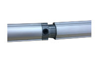 Superficie regolare della tubatura dei connettori del connettore di alluminio di alluminio grigio scuro del tubo