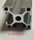 I multi profili di alluminio 30mmx30mm funzionali dell'estrusione quadrano la lega di alluminio 6063