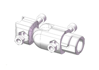 Accessori per tubi interni della fusion d'alluminio del connettore AL-10 che sabbiano una rotazione di 360 gradi liberamente argentea