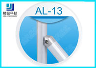 Singolo lato accessori per tubi di alluminio del connettore interno da 45 gradi che anodizzano argento AL-13
