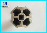 tubo argenteo AL-M del fiore di ossidazione del tubo della lega di alluminio della tubatura del fiore della prugna 6063-T5