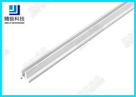 Fessura per carta di vetro di metropolitana della lega di alluminio per la lastra di vetro di vetro di 5mm e bordo acrilico pp in P-2000-A bianco