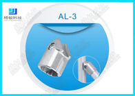 L'argento d'anodizzazione di AL -3 di alluminio dei raccordi per tubi della pressofusione i connettori flessibili da 45 gradi