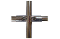 Accessorio per tubi trasversale del cromo di SPCC dei connettori d'acciaio del tubo 2,5 millimetri di spessore