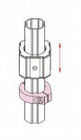 Gli accessori per tubi di alluminio flessibili della saldatura della pressofusione 6063-T5 AL-31