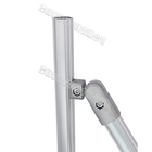 Montaggio di metropolitana di alluminio industriale 360 gradi con la parte girevole/artiglio flessibile/estremità rotonda