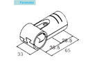 Nickel Plated and Galvanized Pipe Connectors with 2.3mm Thickness SPCC Steel for Industrial Applications