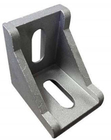 Sabbiare il sostegno di alluminio d'argento del connettore D di profilo del sostegno di alluminio dell'angolo