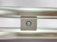 Connettore per tubo in alluminio sabbiato Connettore a gomito flessibile per tubo magro