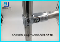 Acciaio flessibile ad alta intensità di spessore SPCC dei connettori 2.5mm del tubo di Chrome