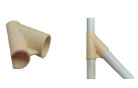 ABS accessori per tubi da 45 gradi, connettori del tubo del diametro 28mm di spessore di 6mm