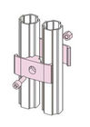 Giunti di tubo di alluminio del connettore di parallelo di ISO9001 AL-11