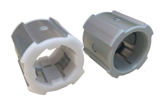 giunti di tubo del metallo della lega di alluminio di 43Mm per il sistema di alluminio dello scaffale di tubo