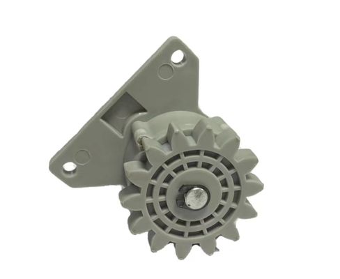 Giunti per tubi in alluminio industriale Piccoli ingranaggi in alluminio grigio argento per carrello