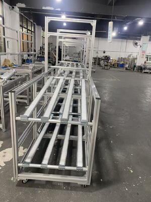 Rack di trasporto a strisce fluida a più strati standard Alta flessibilità e stabilità