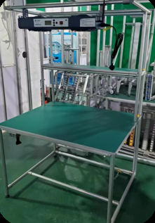 Banchi di lavoro per tubi magri flessibili e ergonomici costruiti per la produzione magra