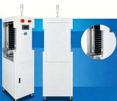 Convogliatore per PCB SMT progettato per l'alimentazione automatica di circuiti stampati con velocità di sollevamento elevata e capacità di posizionamento preciso