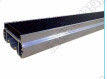 Il trasportatore a rulli resistente nero della ruota 4000mm/Antivari 50A per il carrello FIFO accantona lo SGS