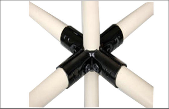 Montaggi uniti del metallo dell'incrocio composito del tubo per le linee di produzione ed i banchi da lavoro