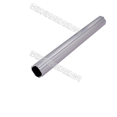 Diametro del tubo in alluminio a coda di cavallo 28 mm, spessore della parete del tubo 1,2 mm AL-2812 in argento